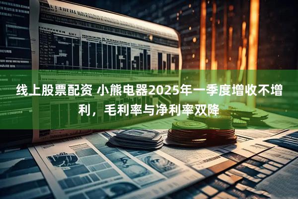 线上股票配资 小熊电器2025年一季度增收不增利，毛利率与净利率双降